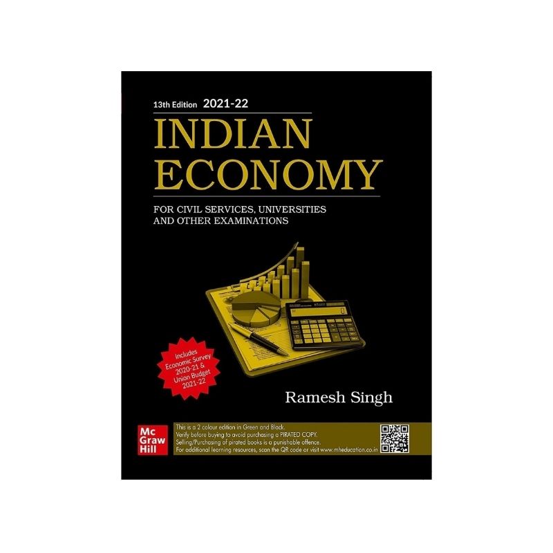 Ramesh Singh Indian Economy latest edition Civil services book