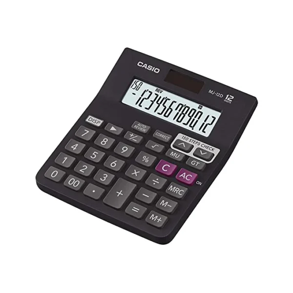 CASIO, Calculators - CHECK & CORRECT | 12 Digits | 150 Steps Check.