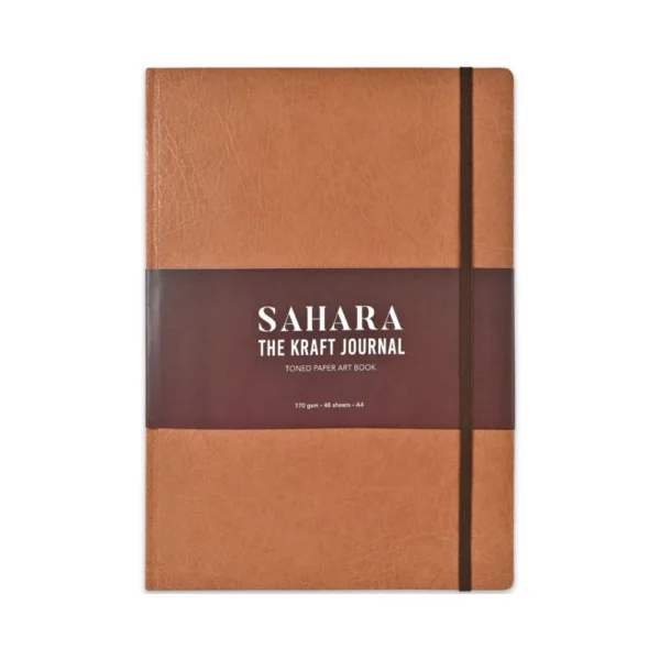 SCHOLAR, Kraft Journal - Sahara | 48 Sheets | 170 gsm.