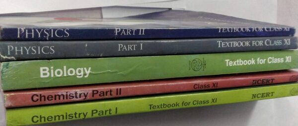 NCERT TEXTBOOK SCIENCE physics ,chemistry, biology (PCB) Complete Books Set For CLASS -11th (ENGLISH MEDIUM)