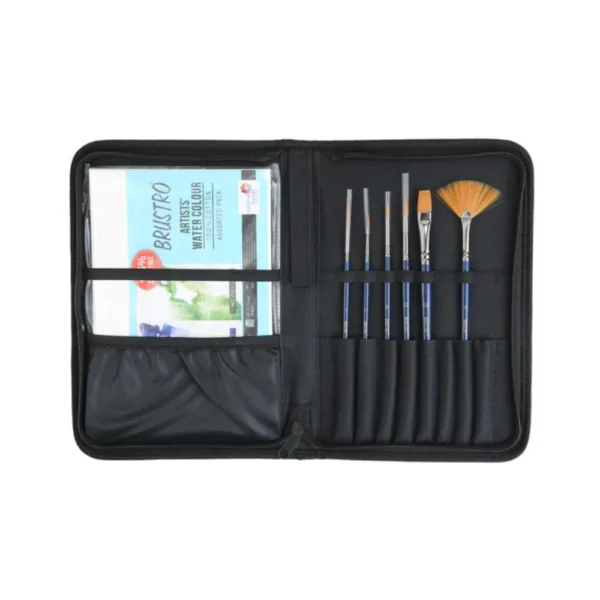 BRUSTRO, Paint Brush - Artists | Watercolour | Travel Set B.