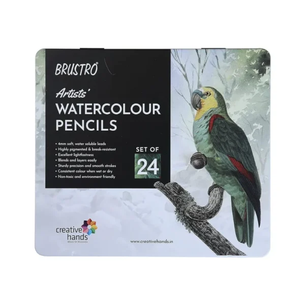 BRUSTRO, Watercolour Pencil - Artist | Set of 24.