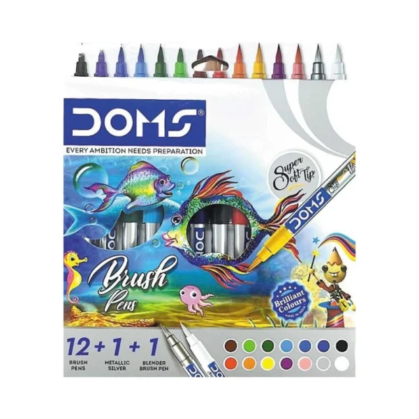 DOMS, Brush Pen | Set of 14.