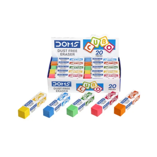 DOMS, Erasers - CUBO NON DUST | Set of 20.