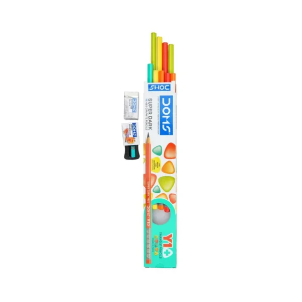 DOMS, Pencil - Y1 PLUS HB2 | Set of 10.