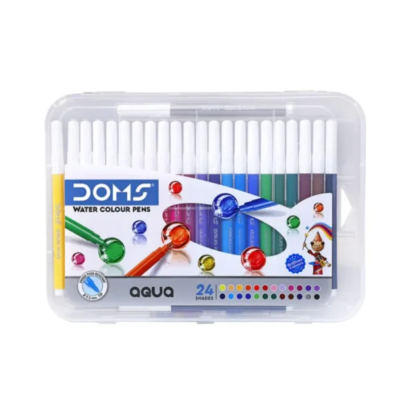 DOMS, Sketch Pens - AQUA | Set of 24.