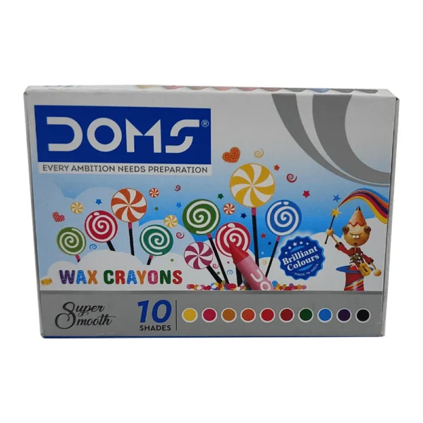 DOMS, Wax Crayons | Set of 10.