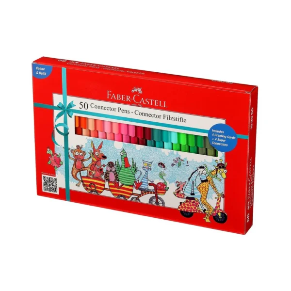 FABER CASTELL, Sketch Pens - CONNECTOR | Set of 50.