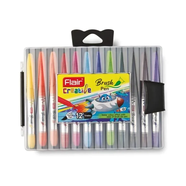 FLAIR, Brush Pen - Creative | Set of 12.