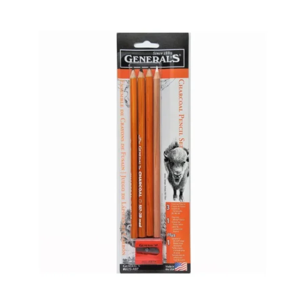 GENERAL'S, Charcoal Pencil | Set of 5.