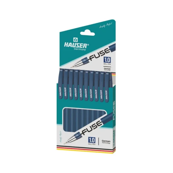 HAUSER, Ballpoint Pen - Fuse | 1.0 mm | Pack of 10.