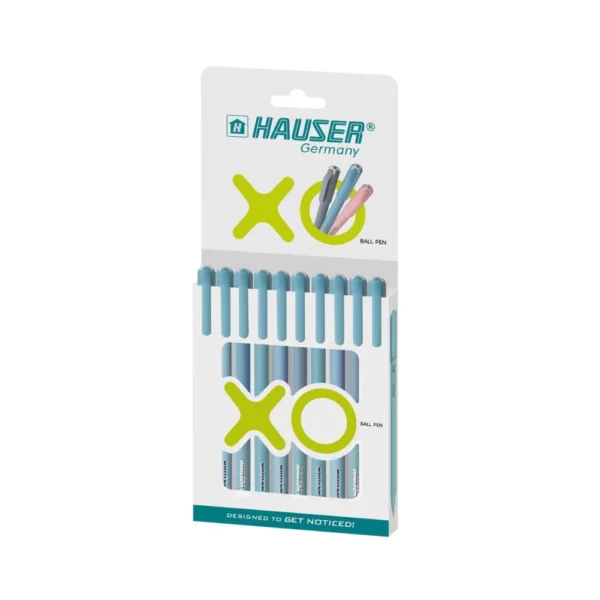 HAUSER, Ballpoint Pen - XO | Pack of 10.