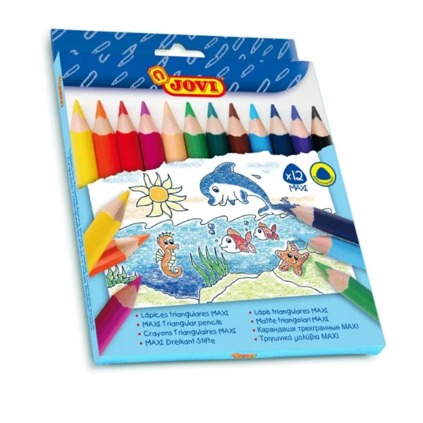 JOVI, Colour Pencil - MAXI | Set of 12.