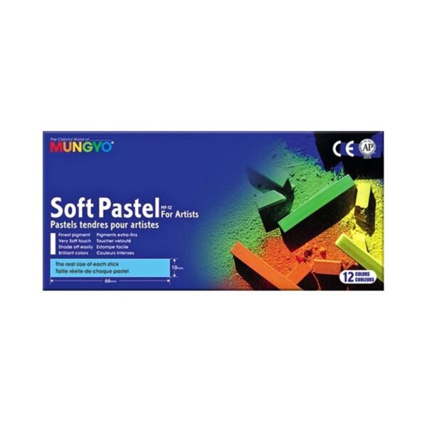 MUNGYO, Soft Pastels | Set of 12.