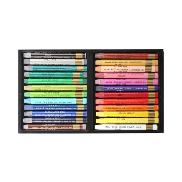 MUNGYO, Watercolor Crayon - GALLERY | Set of 24.