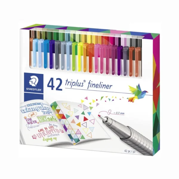 STAEDTLER, Fineliner - TRIPLUS | Pack of 42.