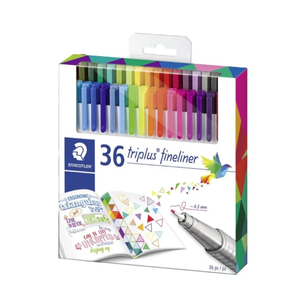 STAEDTLER, Fineliner - TRIPLUS | Pack of 36.