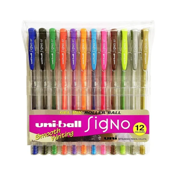 UNIBALL, Gel Pen - SIGNO | Set of 12.