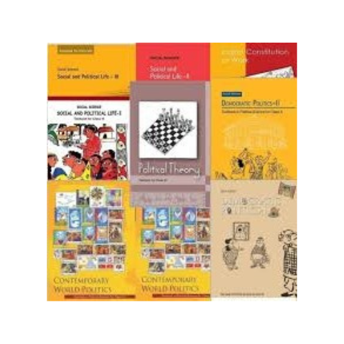 NCERT TEXTBOOK POLITICAL SCIENCE Books Set of Class -6th to 12th for UPSC Exams (English Medium)