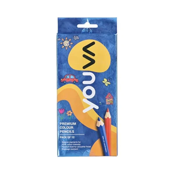 YOUVA, Colour Pencil - Premium | Set of 12.