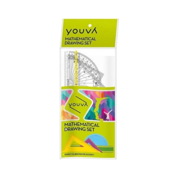 YOUVA, Mathematical Drawing Set | Set of 4.