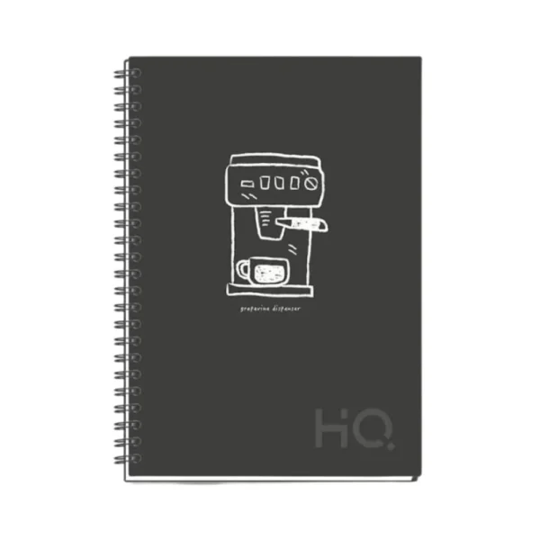 YOUVA, Notebook - HQ | Case Bound | A5 | Single line | 192 Pages.