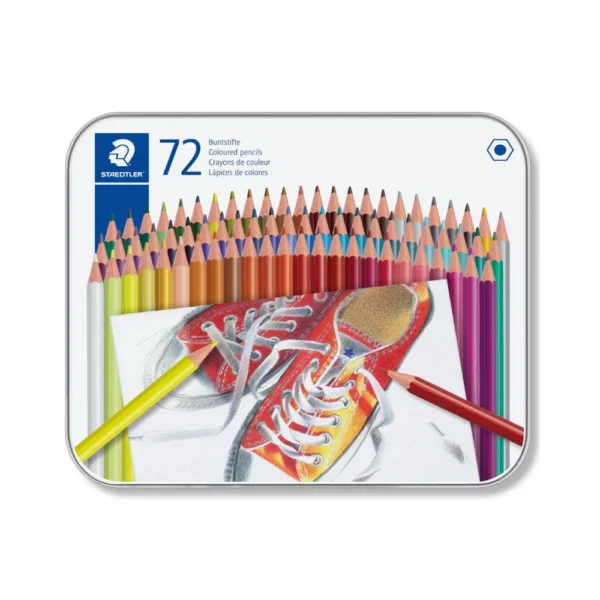 STAEDTLER, Colour Pencil - HEXAGONAL | Set of 72