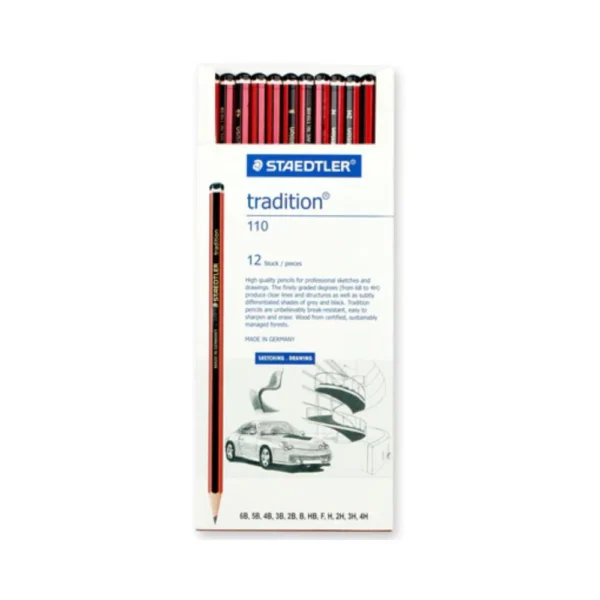 STAEDTLER, Drawing Pencil - TRADITION | Set of 12